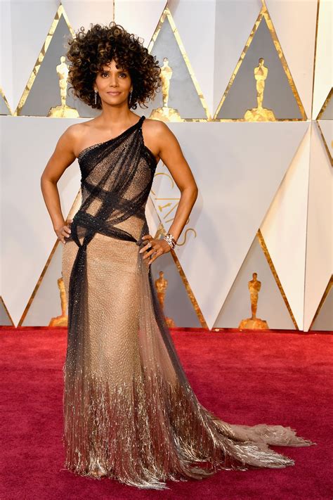 halle berry versace dress|Halle Berry red carpet dress.